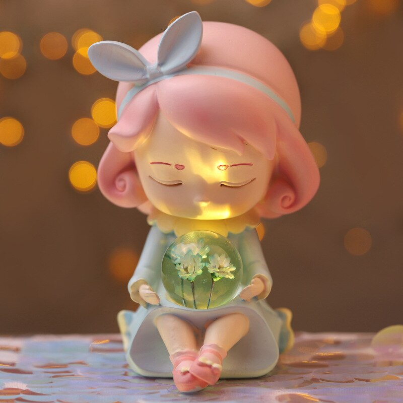 Mini Luminária Bolinha de Cristal