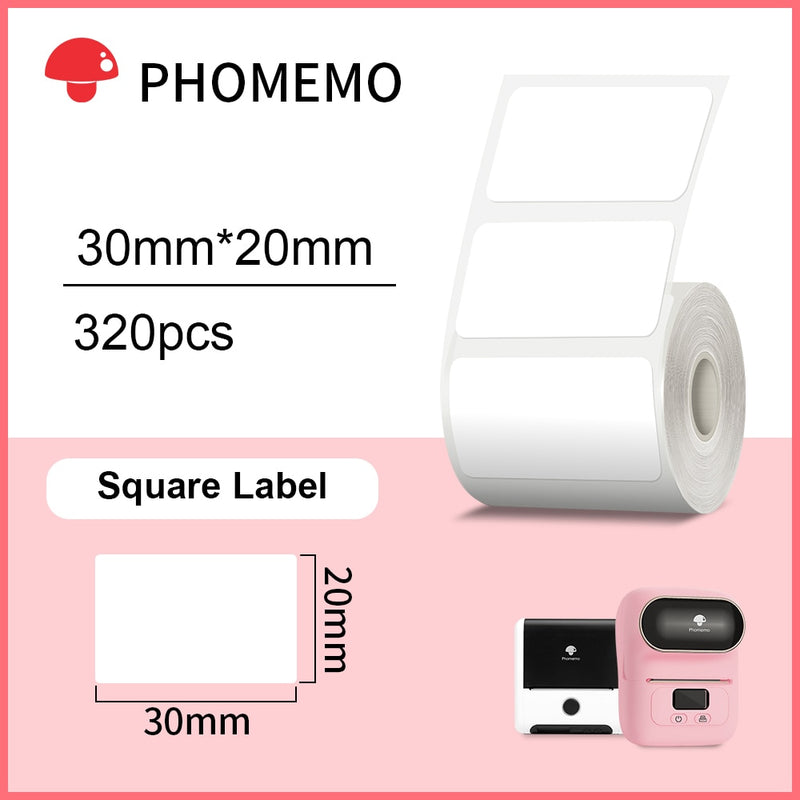Etiquetas para Impressora Phomemo M110 ou M220