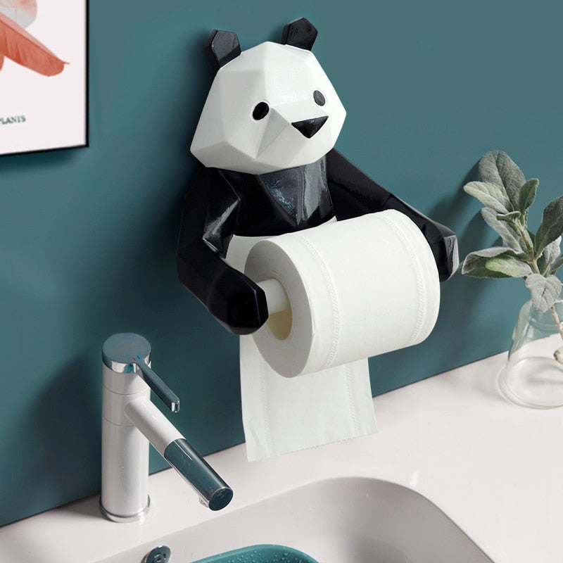 Porta-papel higiênico Panda
