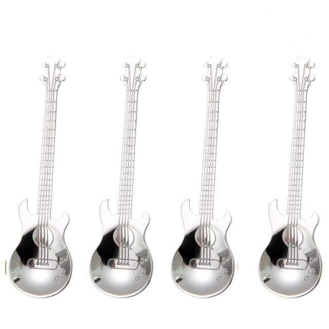 Colheres Guitarra - 4 ou 7 unidades
