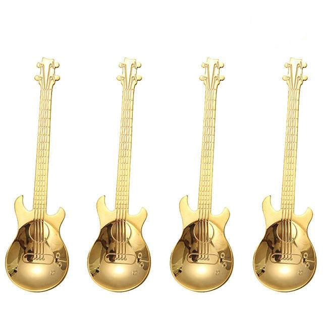 Colheres Guitarra - 4 ou 7 unidades