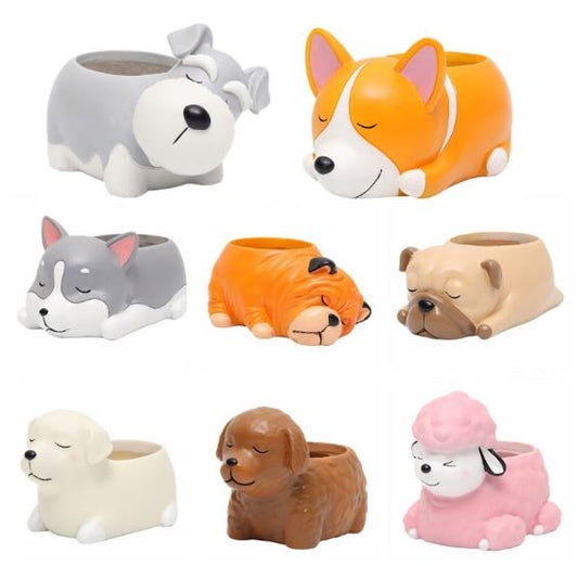  Decore sua casa ou escritório com o encantador Vasinho Cachorrinho. Feito em resina e disponível em oito modelos, ele é ideal para cactos e suculentas, proporcionando um toque especial à sua decoração. Use como cachepô ou porta-objetos, e desfrute da durabilidade e beleza desse vasinho. Monte sua coleção e dê um toque de fofura às suas plantas hoje mesmo!